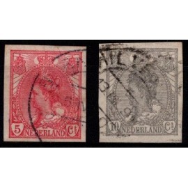 1923 Holland - AFA 110-111 - Stemplet